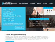 Tablet Screenshot of anson.com.au