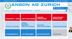 Desktop Screenshot of anson.ch